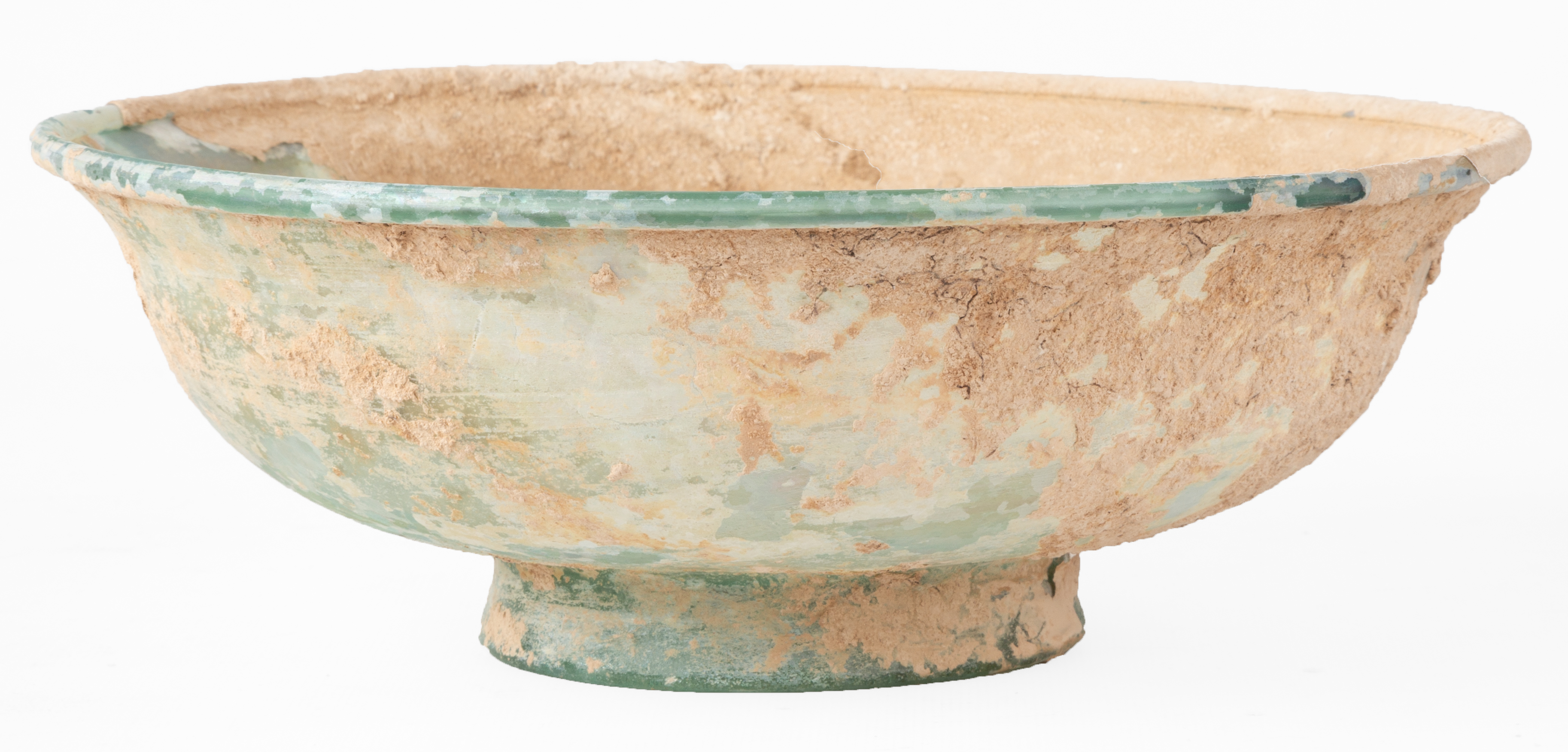 LARGE ROMAN GLASS BOWL Large