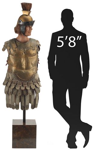LARGE ROMAN STYLE WARRIOR MANNEQUIN