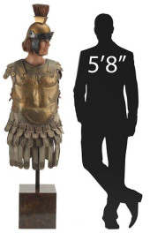 LARGE ROMAN STYLE WARRIOR MANN
