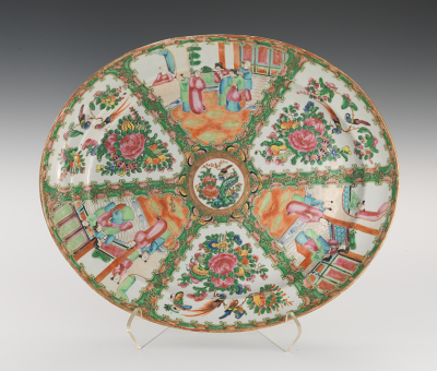 Large Rose Medallion Porcelain