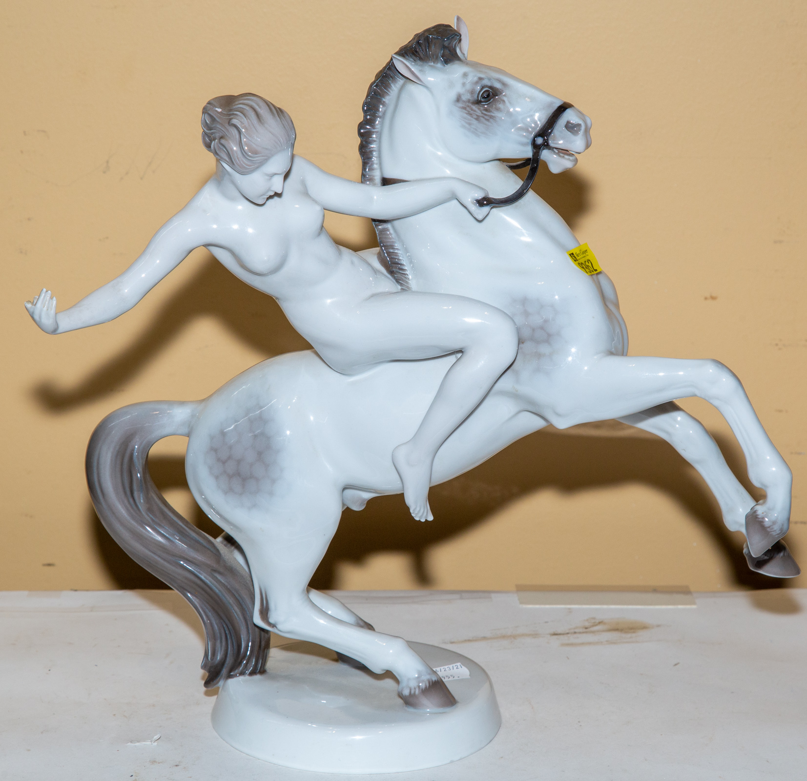 LARGE ROSENTHAL PORCELAIN HORSE &
