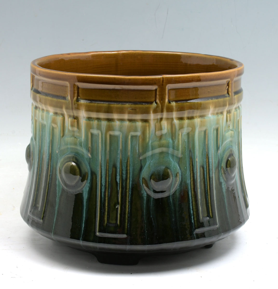 LARGE ROSEVILLE JARDINIERE:
