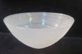 LARGE ROUND FROSTED & TEXTURED