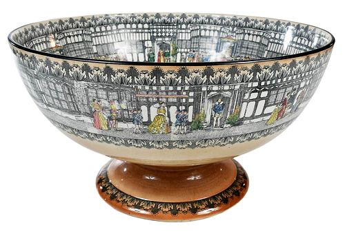 LARGE ROYAL DOULTON LUSTERWARE
