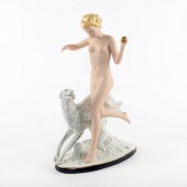 LARGE ROYAL DUX BOHEMIA FIGURI