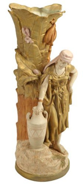 LARGE ROYAL DUX PORCELAIN FIGU