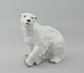 Large Royal Dux Porcelain Figu