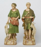 LARGE ROYAL DUX PORCELAIN FIGU