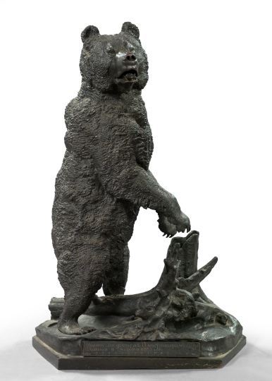 Large Russian Black-Patinated
