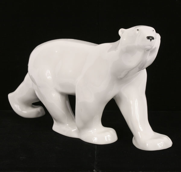 Large Russian porcelain polar