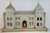 LARGE RUSTIC BIRDHOUSE, FOLKSY
