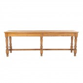 LARGE RUSTIC CONSOLE TABLE 20t