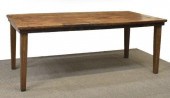 LARGE RUSTIC MIXED WOOD TABLEL