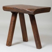 LARGE RUSTIC OAK SIDE TABLE28