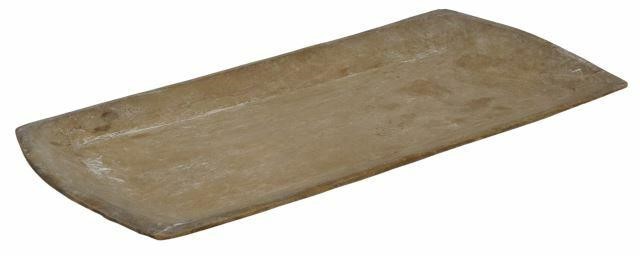 LARGE RUSTIC OAK TRENCHER DOUGH