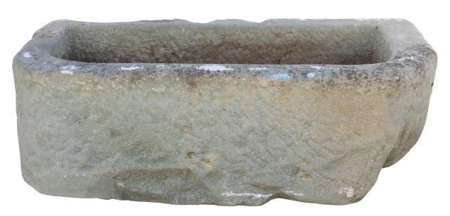 LARGE RUSTIC STONE HOLLOWED