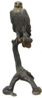 LARGE S. DAVID BRONZE BALD EAG