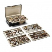 LARGE SALMON FLY COLLECTION IN