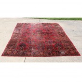 LARGE SAROUK 1920S WOOL ESTATE
