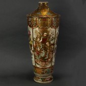 LARGE SATSUMA VASE Large Satsu