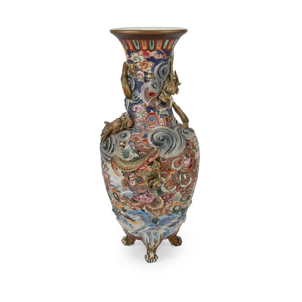 LARGE SATSUMA VASE ???????????the
