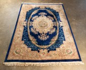 LARGE SAVONNERIE HAND WOVEN RU