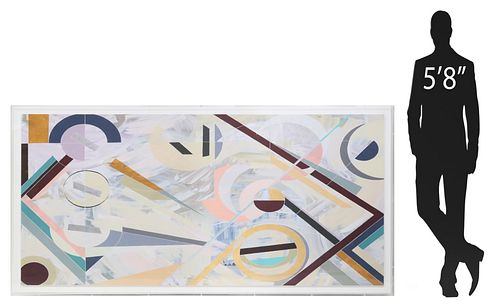 LARGE-SCALE FRAMED PRINT AFTER