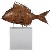 LARGE SCALE GILT FISH TRADE SI