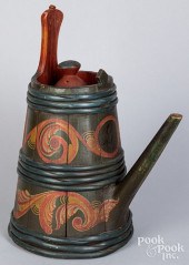 LARGE SCANDINAVIAN ALE PITCHER