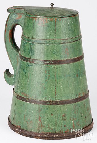 LARGE SCANDINAVIAN PAINTED