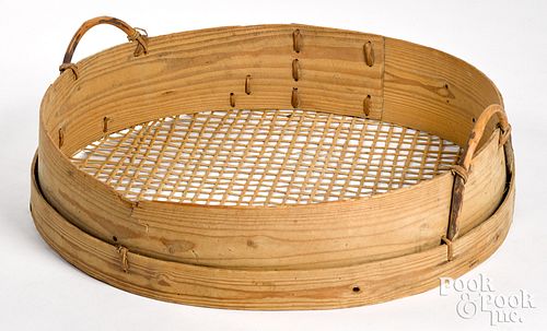 LARGE SCANDINAVIAN SIEVE BASKET,