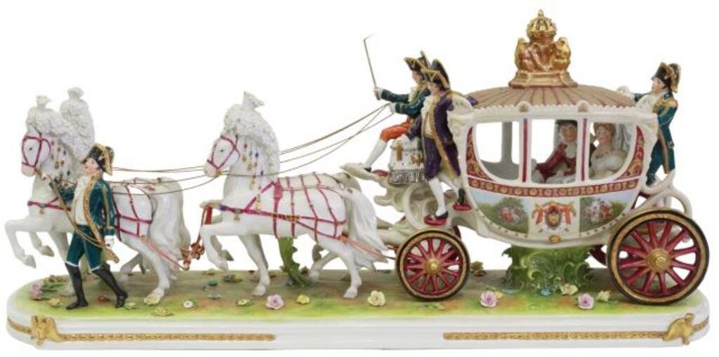 LARGE SCHEIBE-ALSBACH PORCELAIN