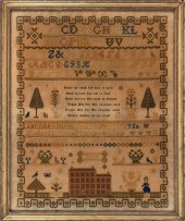 LARGE SCHOOLGIRL NEEDLEWORK SA