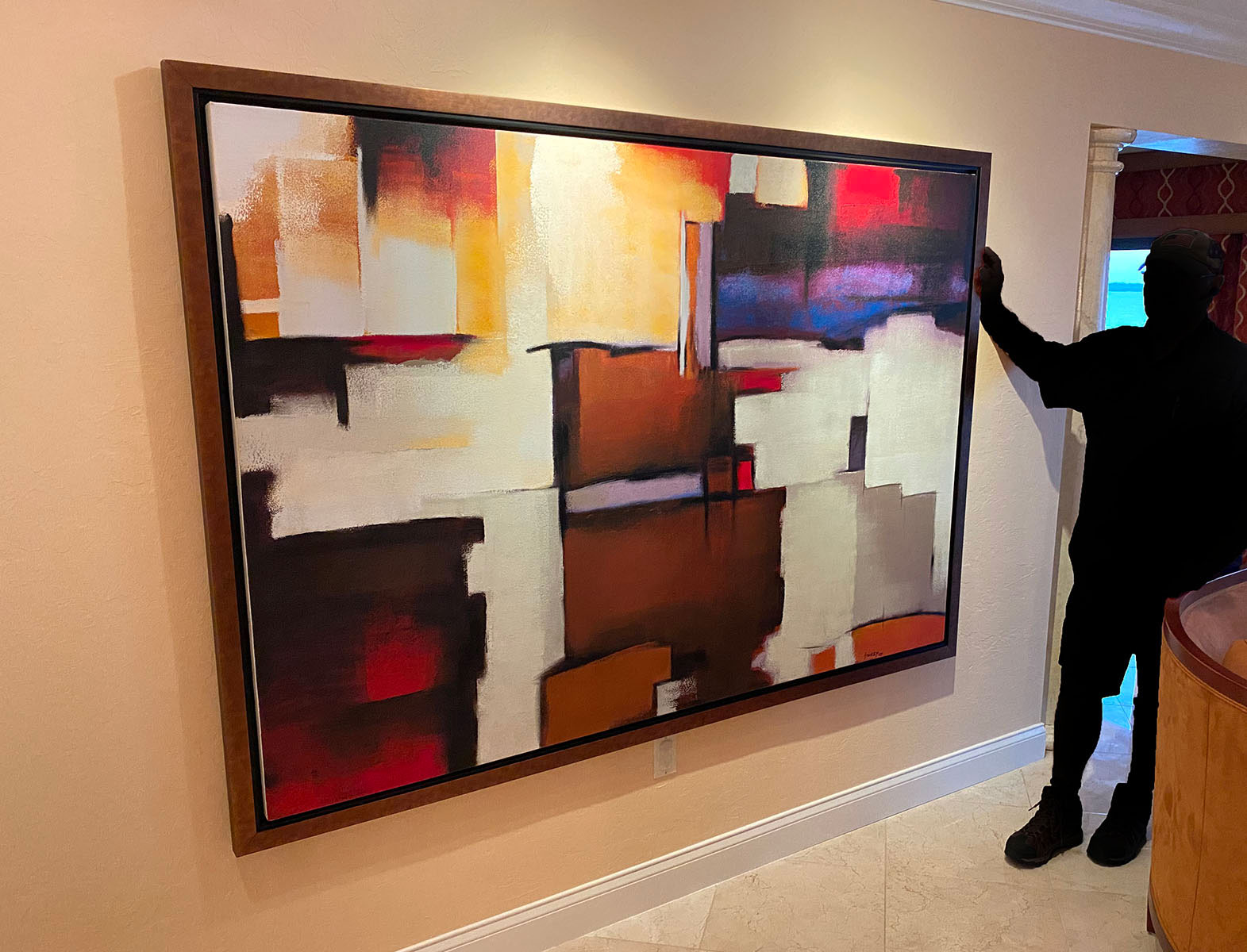 LARGE SCOTT SWEZY ABSTRACT