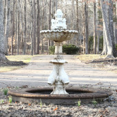 LARGE SCULPTURAL CARVED MARBLE
