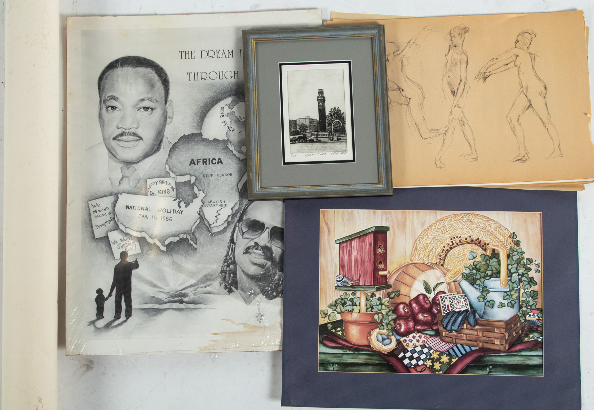LARGE SELECTION OF WORKS BY