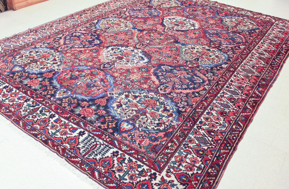 LARGE SEMI-ANTIQUE PERSIAN