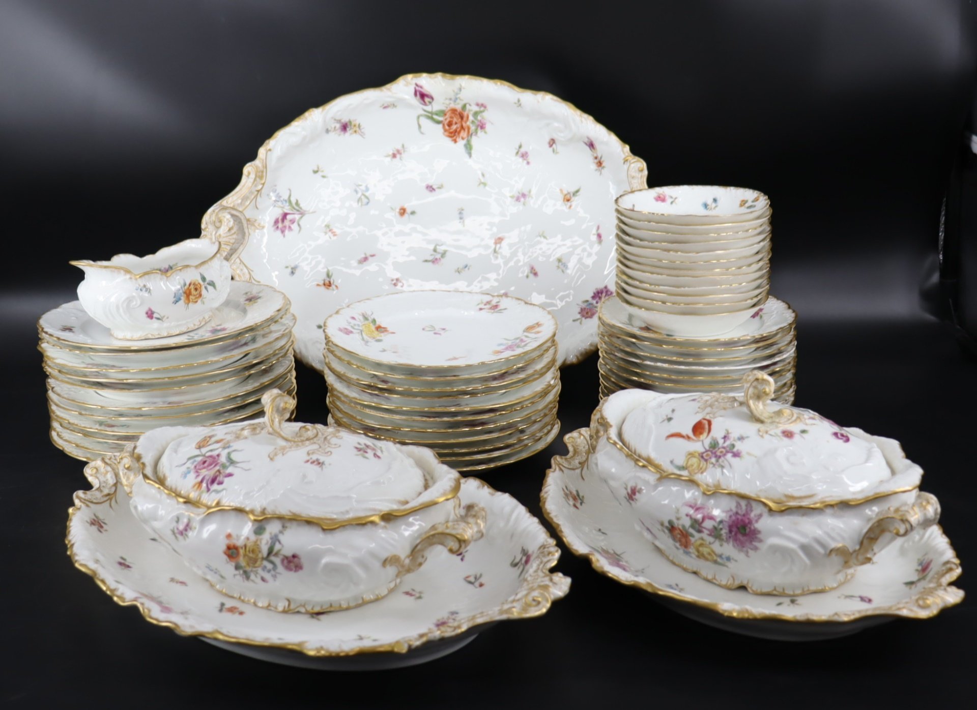 LARGE SET G. D. & CO LIMOGES