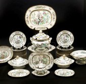 LARGE SET OF MINTON "INDIAN TR