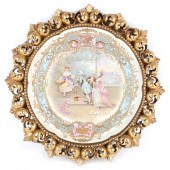 LARGE SEVRES HAND PAINTED SCEN