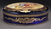 Large Sevres style porcelain b