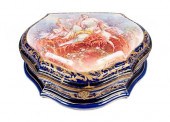 LARGE SEVRES STYLE PORCELAIN J
