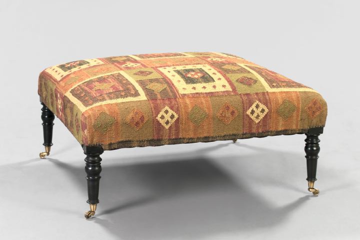 Large Sheraton-Style Upholstered