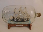 LARGE SHIP IN A BOTTLE MODELOl