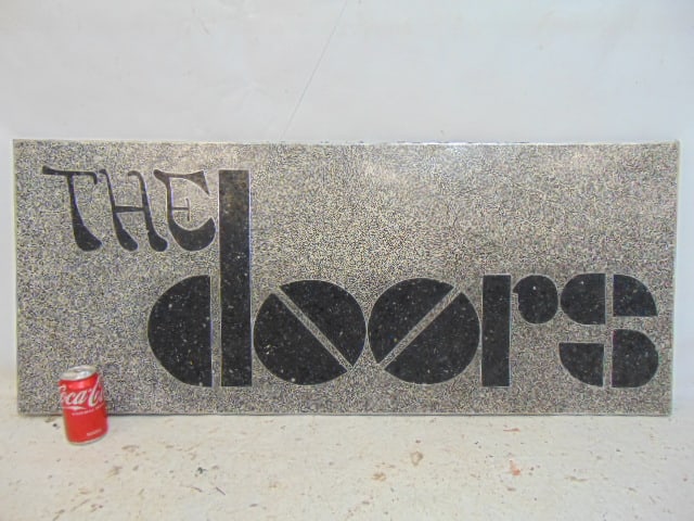 LARGE SIGN ON SLATE OR COMPOSITE,