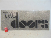 LARGE SIGN ON SLATE OR COMPOSI