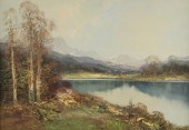 LARGE SIGNED 19TH C. O/C EUROP