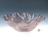 LARGE SIGNED VENINI SCALLOPED