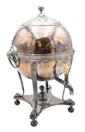 LARGE SILVER PLATED HOT WATER