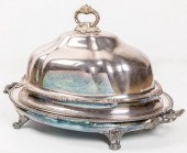 LARGE SILVER PLATED MEAT DOME